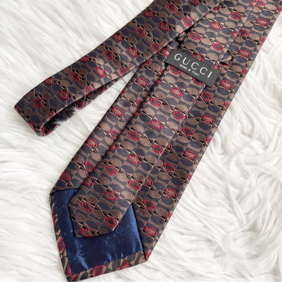 GUCCI men’s tie silk - Picture 1 of 6